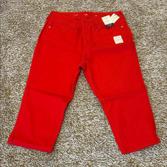 St. John's Bay Denim - St. John's Bay Red Ankle & Cropped Jeans